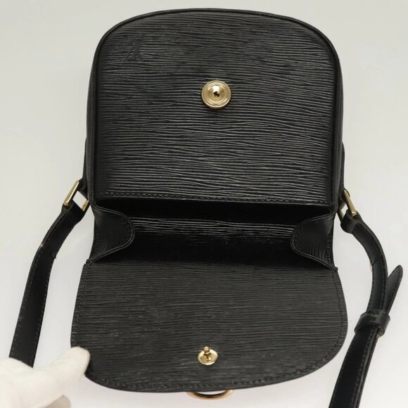 LOUIS VUITTON Epi Mini Saint Cloud Shoulder Bag Black - Picture 12 of 16